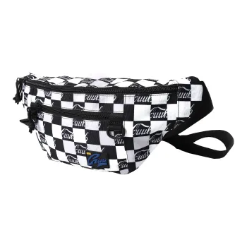 Guuka Fabric Sling Bag Medium Size Unisex Black
