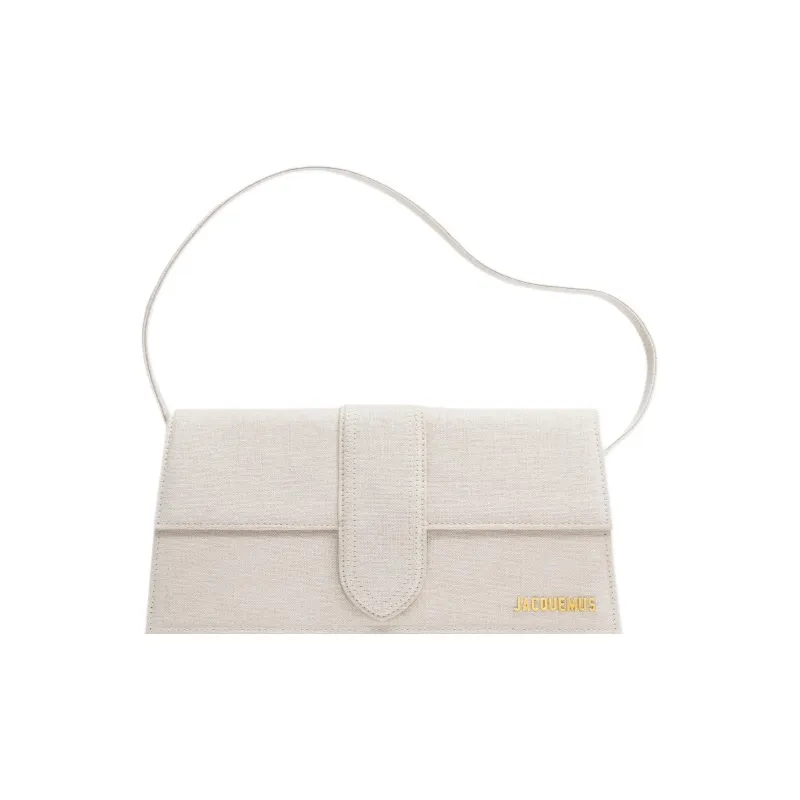Jacquemus Le Bambino Long Flap Bag Light Greige-0