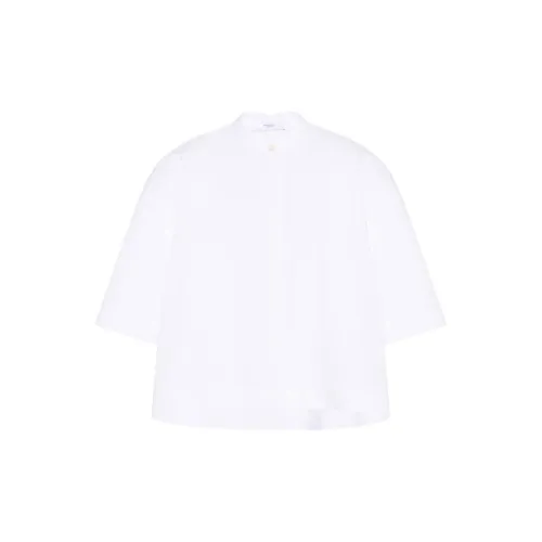 ROSETTA GETTY Cropped Poplin Shirt