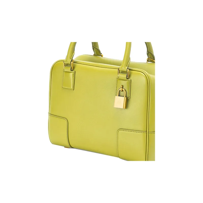 LOEWE Calfskin Shoulder Bag, Crossbody Bag, Handbag Mini Women's Lemon-5