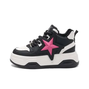 15 MINS Anti Slip Wear Resistant High Top Thermal Skateboard Shoes Women's