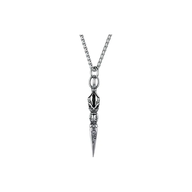 BLESSED BULLET Alloy Necklaces Unisex-0