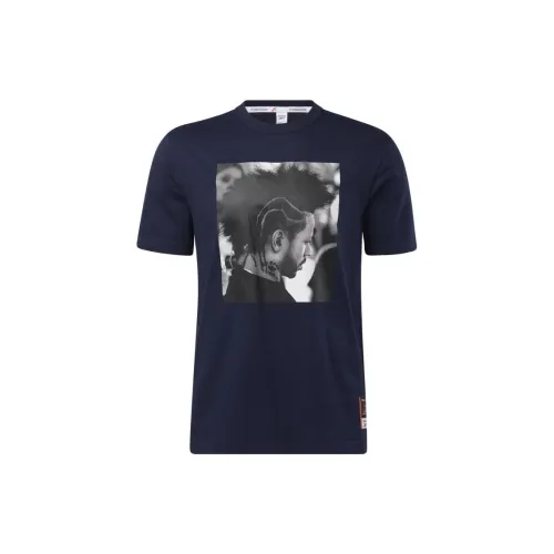 Reebok T-Shirts Men Navy Blue