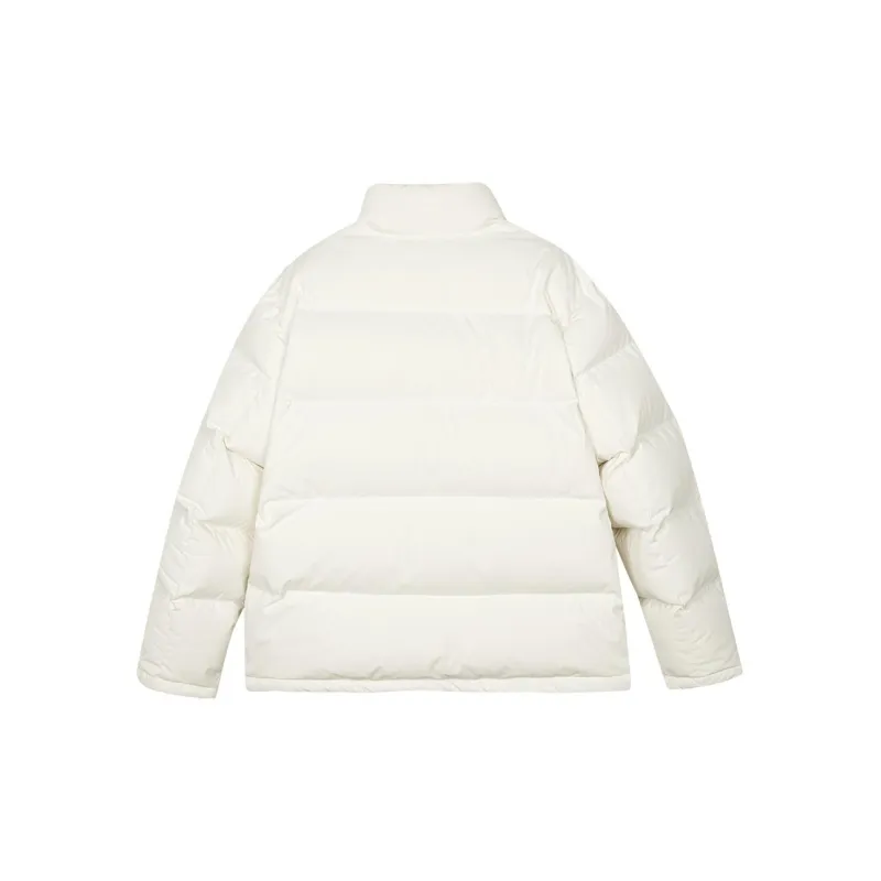 Skechers Colorful Down Jacket Unisex Marshmallow White-1