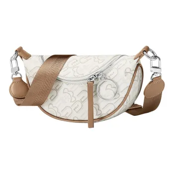 GOLF Synthetic Leather Saddle Bag One Shoulder Crossbody Sling Bag Small Size Women's Multicolor