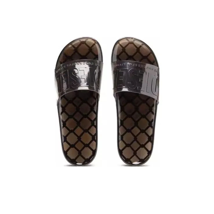 DIESEL Sa Karaibi Gl X Logo embossed Slides-4
