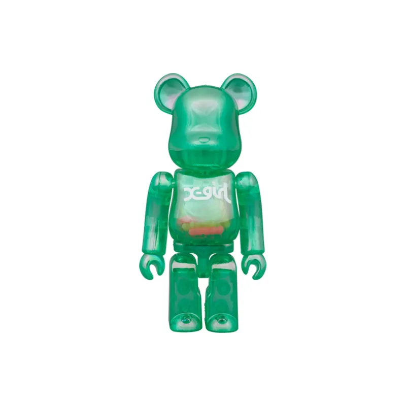 BE@RBRICK X Girl Clear Green-2