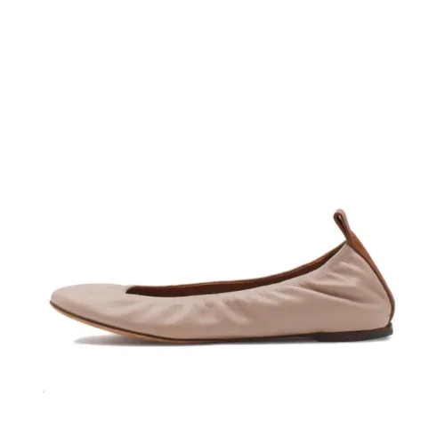 Lanvin Leather Ballerina Shoes