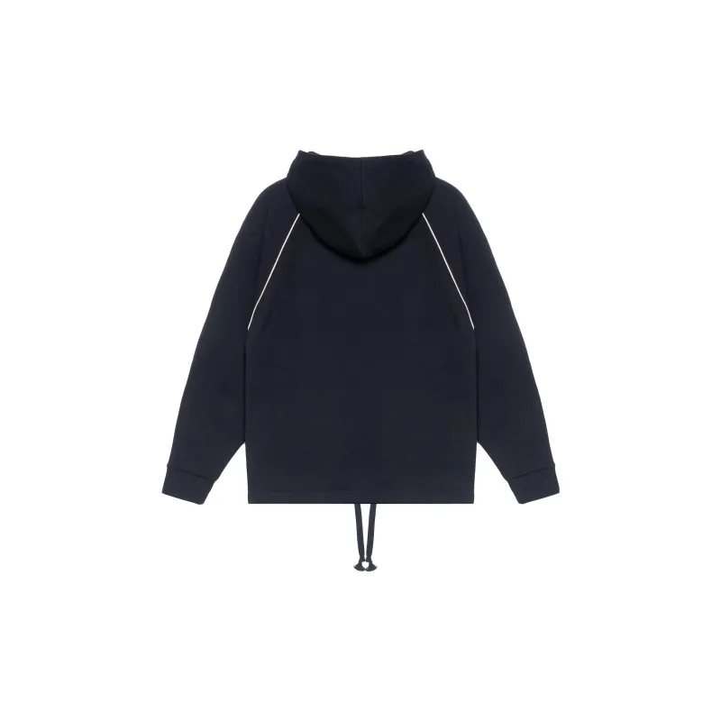 GUCCI Web stripe Cotton Hoodie-1