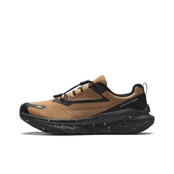 Anta Exploring The Forest Lightweight Wear Resistant And Breathable Low Top Running Shoes Men's Brown
