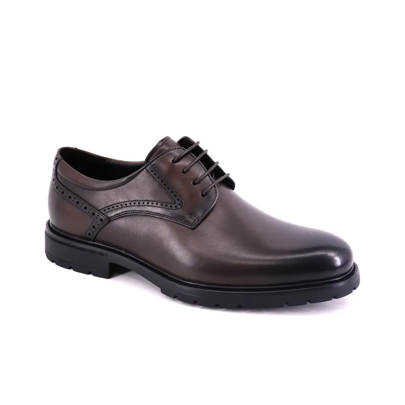 TRANOI Dress Shoes Men's Dark Brown-1