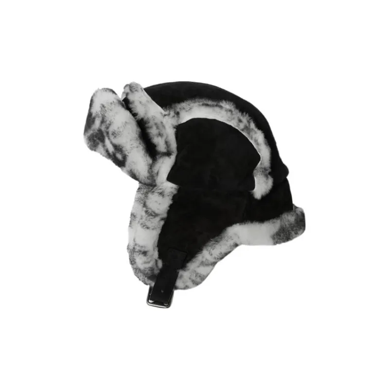 Burberry Trapper Hats Women's Black-1