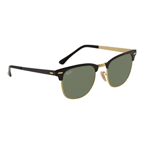 RayBan Metal Browline Sunglasses Unisex Black