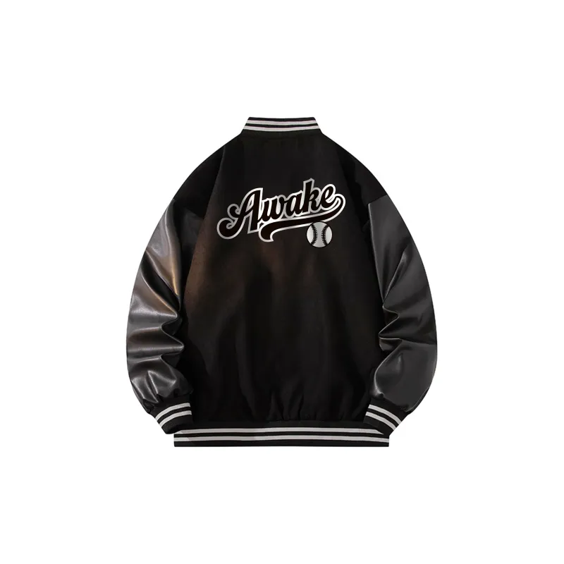 ACHS AWAKE Baseball Jacket Unisex-1