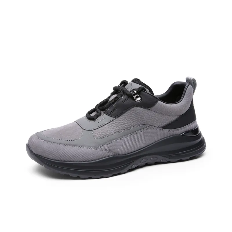 CROWN Low Top Casual Shoes Men's Gray-1
