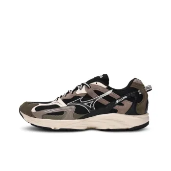 Mizuno Cushioning Wear Resistant Support Rebound Low Top Casual Running Shoes Unisex Dark Brown