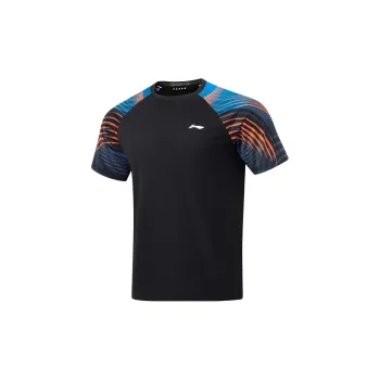 LiNing Table Tennis Series Raglan Sleeve T-Shirt Unisex Black