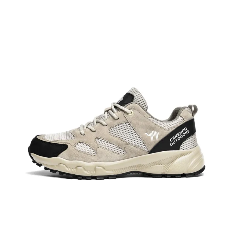 Pilot the camel Outdoor Shoes Men Low Top Beige/Gray-3