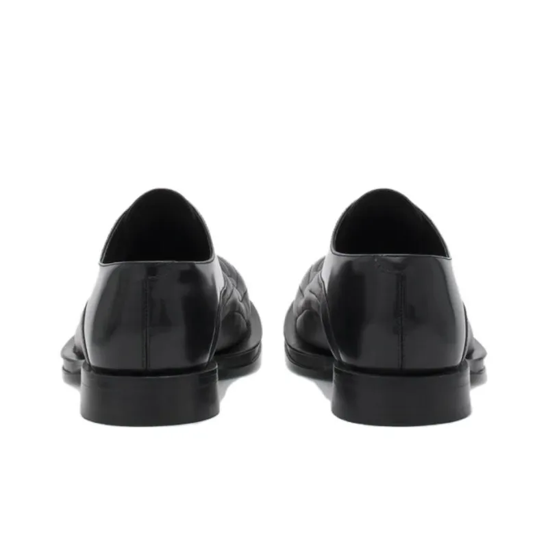 Lanvin Medley Richelieu Leather Oxford Shoes-3