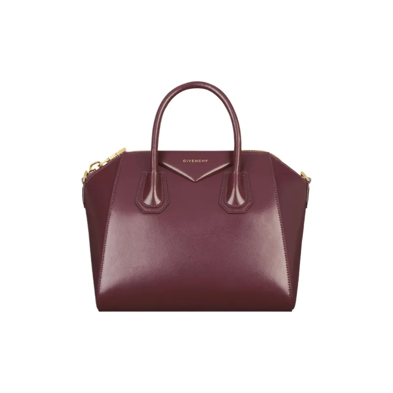 GIVENCHY Antigona Cow Leather Shoulder Bag Crossbody Bag Handbag Small Size Women's Rogue Red-0
