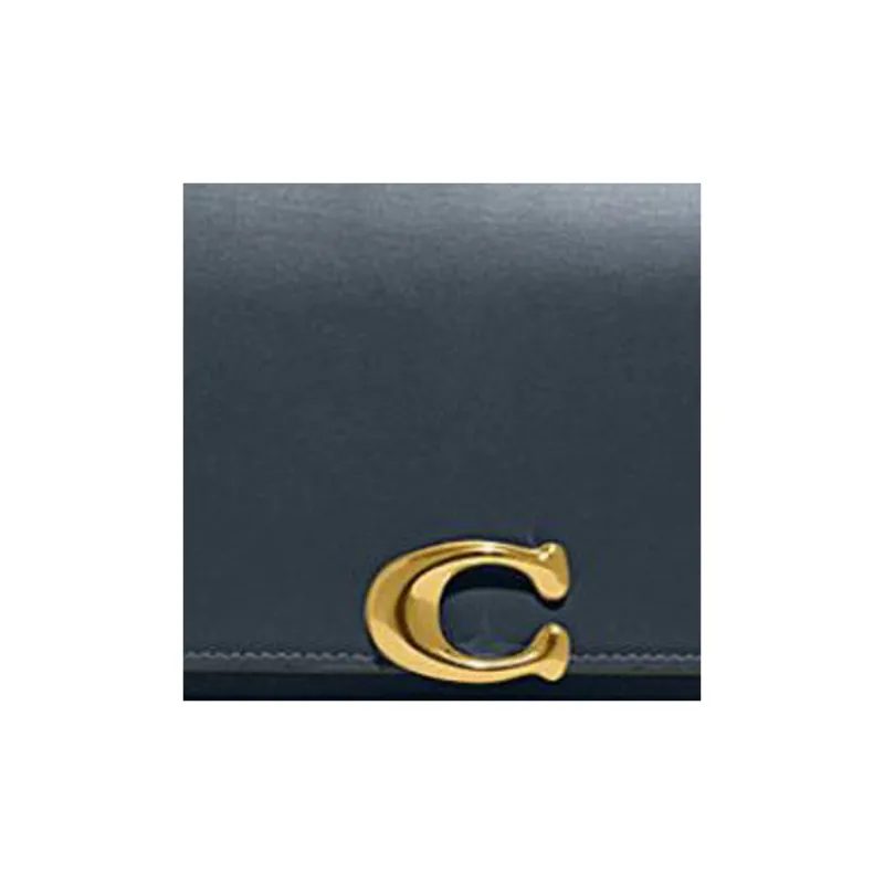 COACH Bandit Calfskin Crossbody Bag Shoulder Bag Women's Blue-3