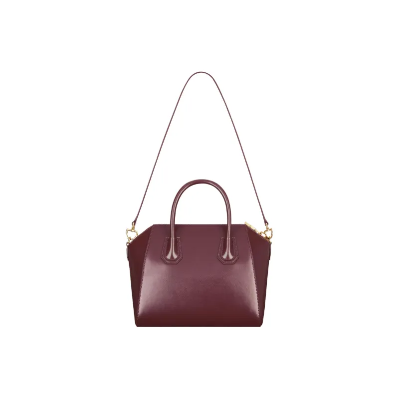 GIVENCHY Antigona Cow Leather Shoulder Bag Crossbody Bag Handbag Small Size Women's Rogue Red-2
