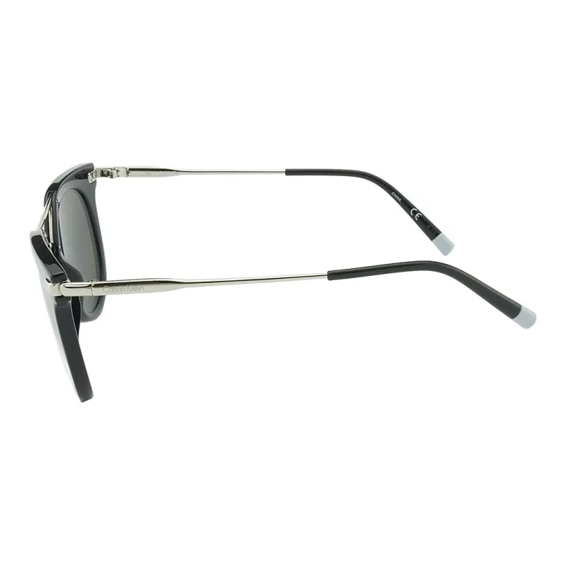 CK/Calvin Klein Metal Acetate Plastic Aviator Sunglasses Women's Black-2
