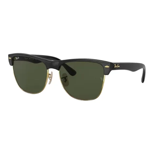 RayBan Nylon Browline Sunglasses Unisex Black