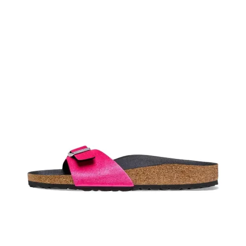 Birkenstock Slide Slippers Women's Bright Pink Regular