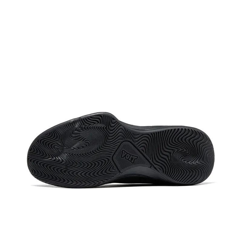 VOIT Basketball Shoes Men Low Top Ice Black-5
