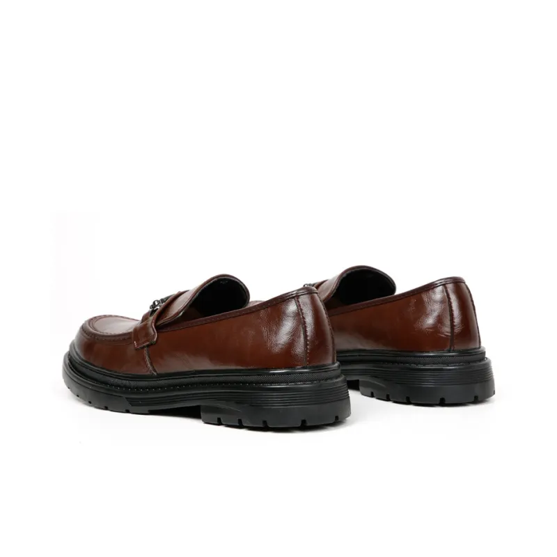 Wit Men's Casual Shoes Men Low Top Brown/Black-9