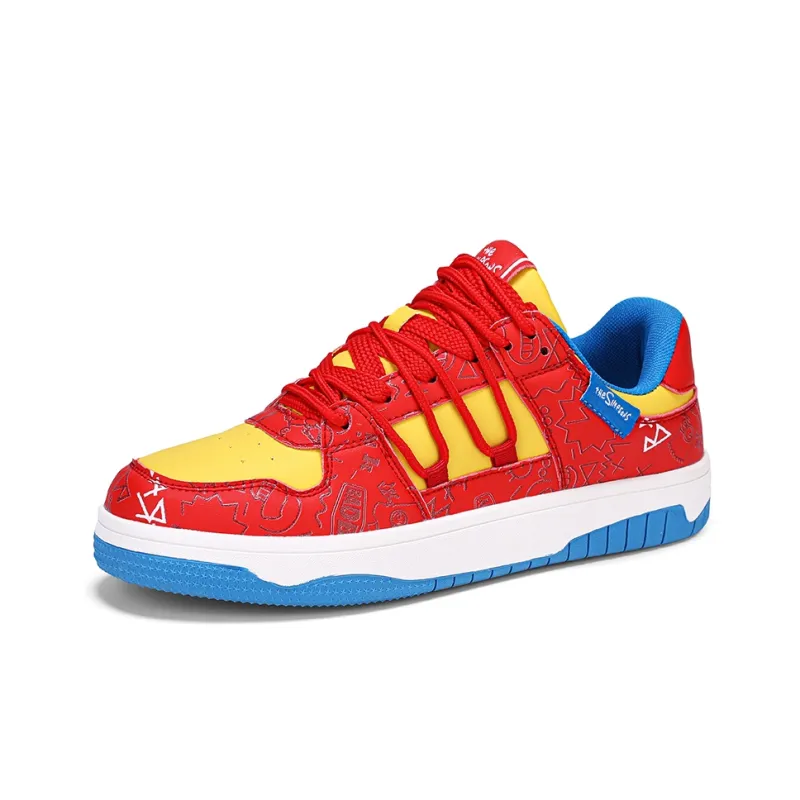 The Simpsons Low Top Skateboard Shoes Unisex-3