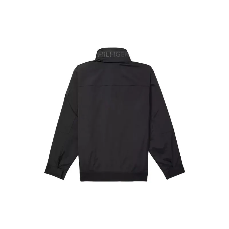Tommy Hilfiger Regatta Windbreaker Jackets Jackets Coats Men's Black-1