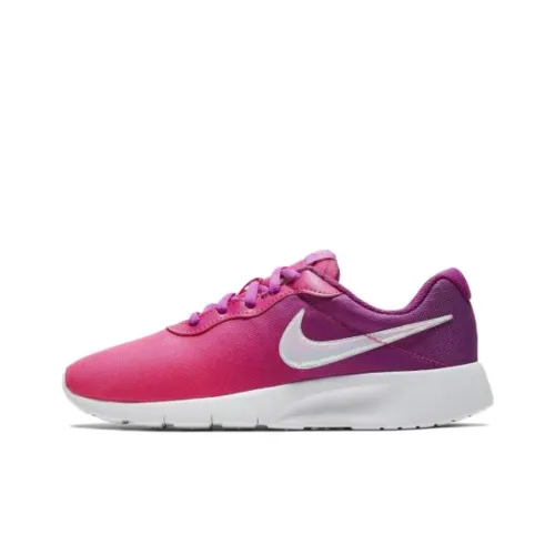 Nike Tanjun Running Shoes Grade School Low-Top Purple/White