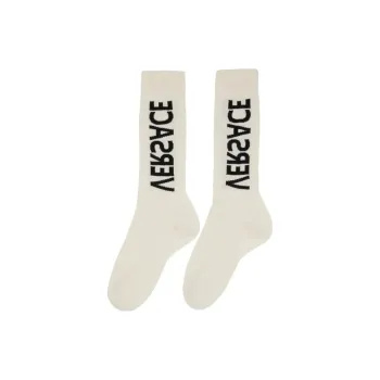 FANSIZHE Mid Calf Socks Men's 1 Pack White