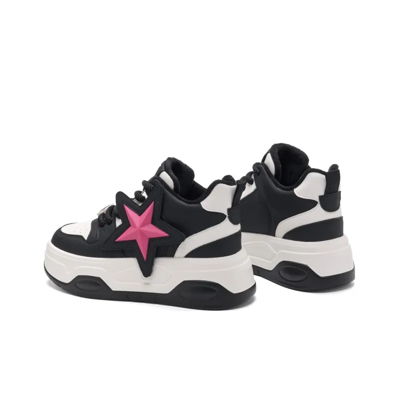 15 MINS Anti Slip Wear Resistant High Top Thermal Skateboard Shoes Women's-3