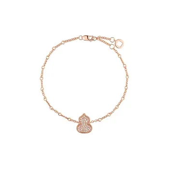 Qeelin 18K Rose Gold, Diamond Bracelets Women's