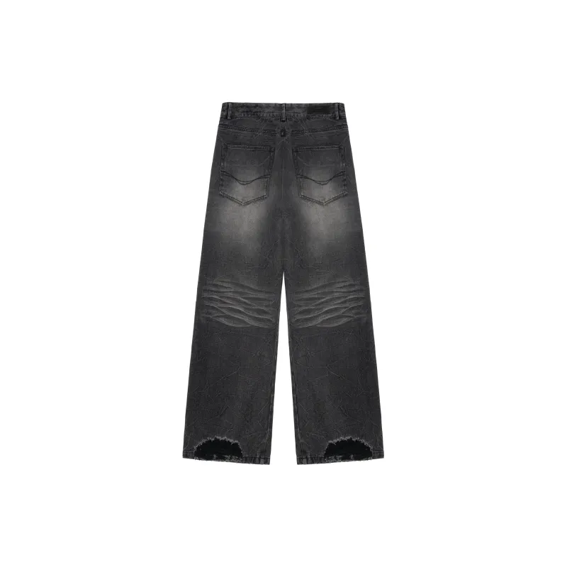 UNVESNO Jeans Unisex Gray-1