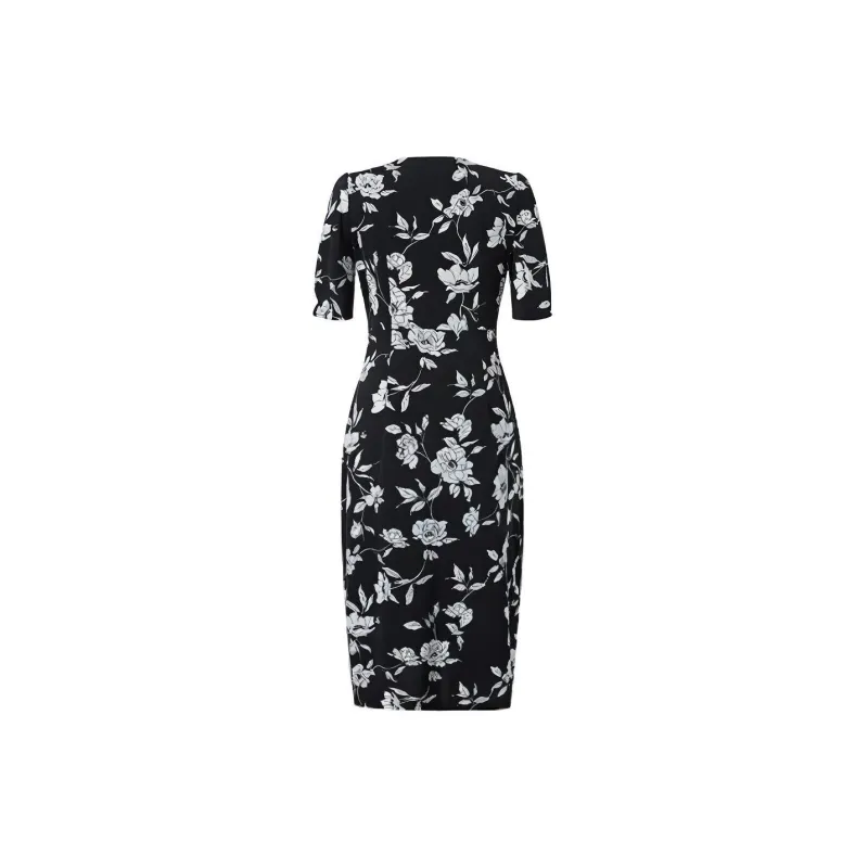 JZ. ANNAKRO Short-Sleeved Dresses Women's Heather Black-1
