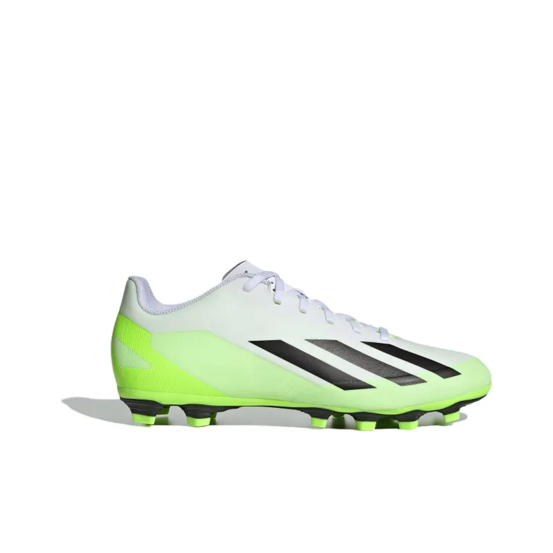 Adidas X Crazyfast.4 Fg Cloud White Core Black Lucid Lemon-1