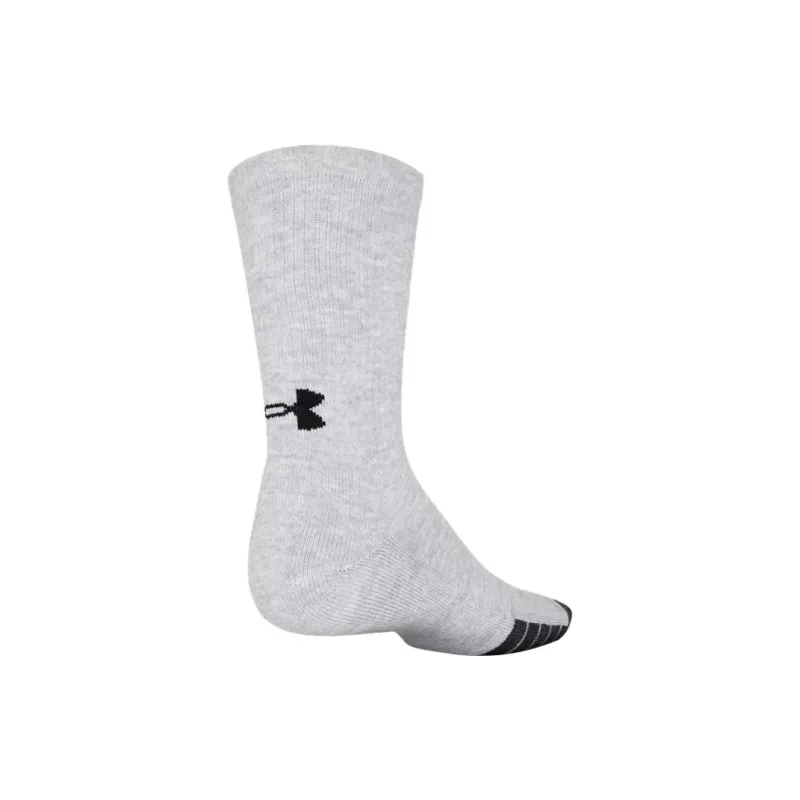 Under Armour Unisex UA Performance Tech Crew 6-Pack Socks Mid-Calf Socks Unisex 6 Pack Royal/White/Light Gray-2
