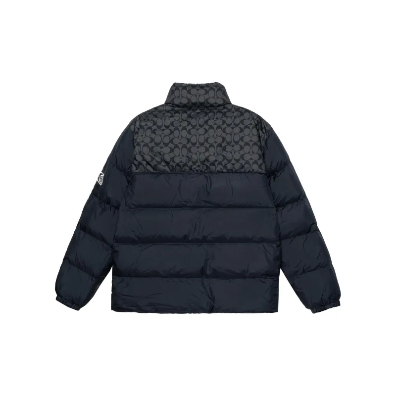 COACH FW22 Down Jacket Men's Navy Blue-1