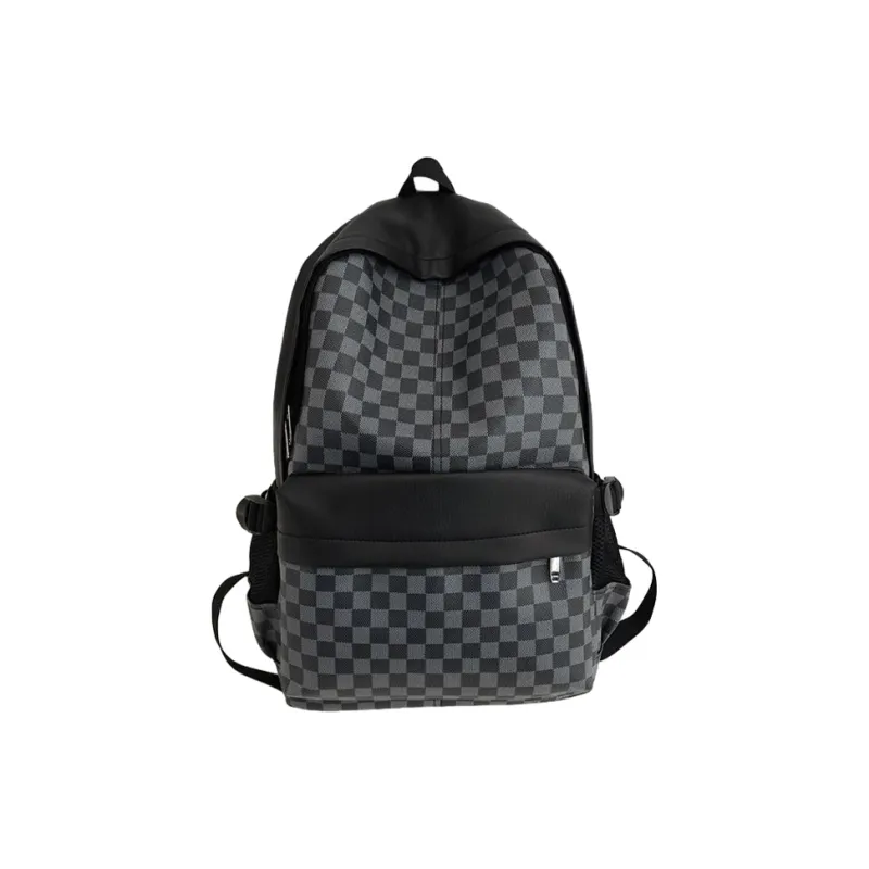 ALNI BITTON PU Backpack Regular Men's Black/Blue/Brown-7