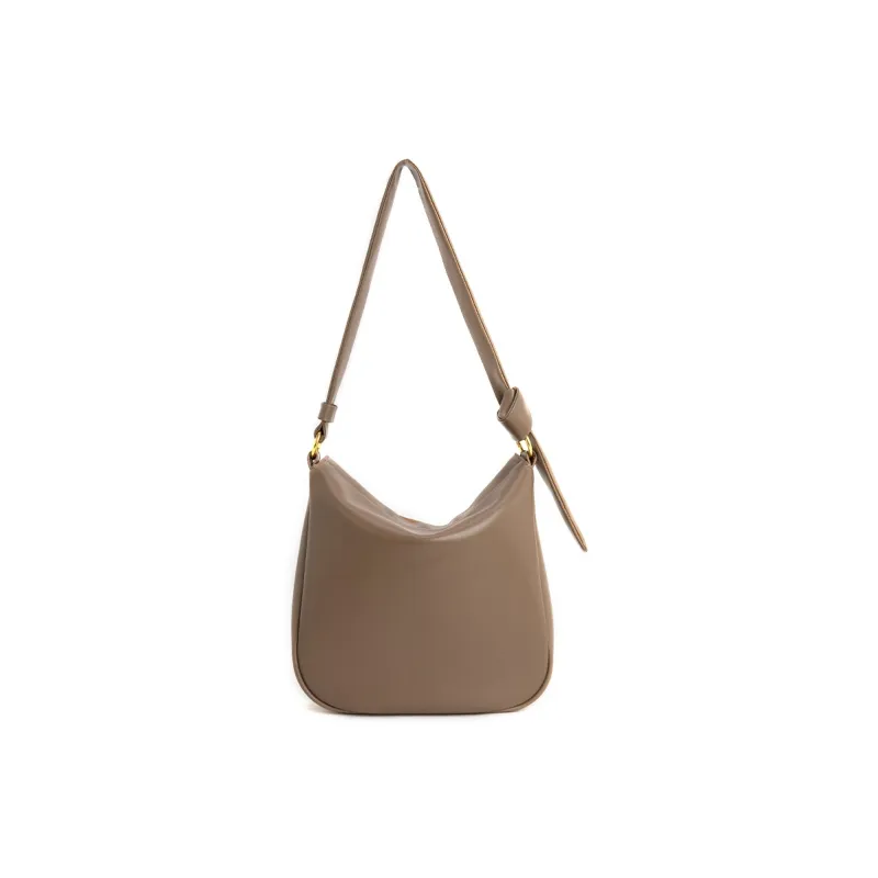 VENOF Matte Genuine Cow Leather Women's Commute Shoulder Bag Women's Multicolor-2
