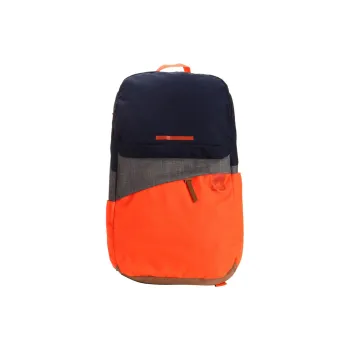 Adidas Polyester Laptop Bag Backpack Regular Men's Navy Blue & Multicolor