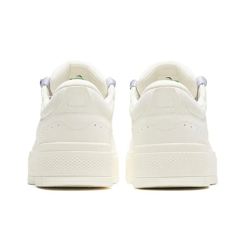 Anta Gentle Breeze Durable Breathable Low Top Skateboard Shoes Women's Ecru-3
