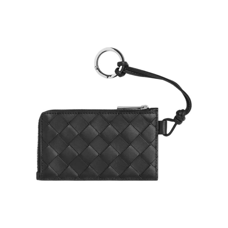 Bottega Veneta Intrecciato L Zippered Card Holder-1