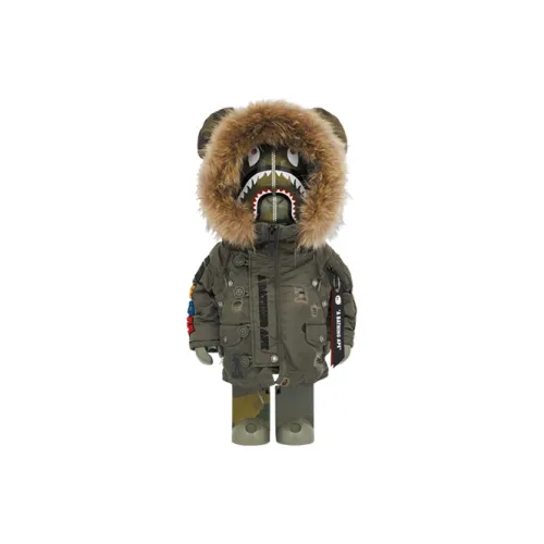 Bearbrick Bape R X Alpha Camo Shark 2023 1000%