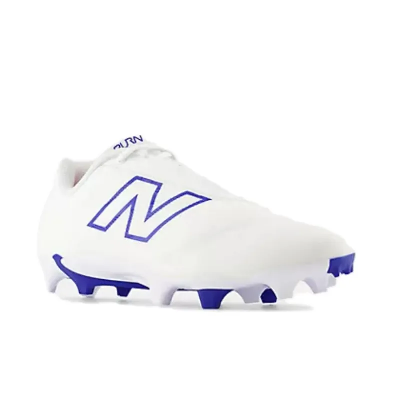 New Balance NB BurnX4 Cushioning, Wear Resistant Soccer Shoes Men's White Blue-2