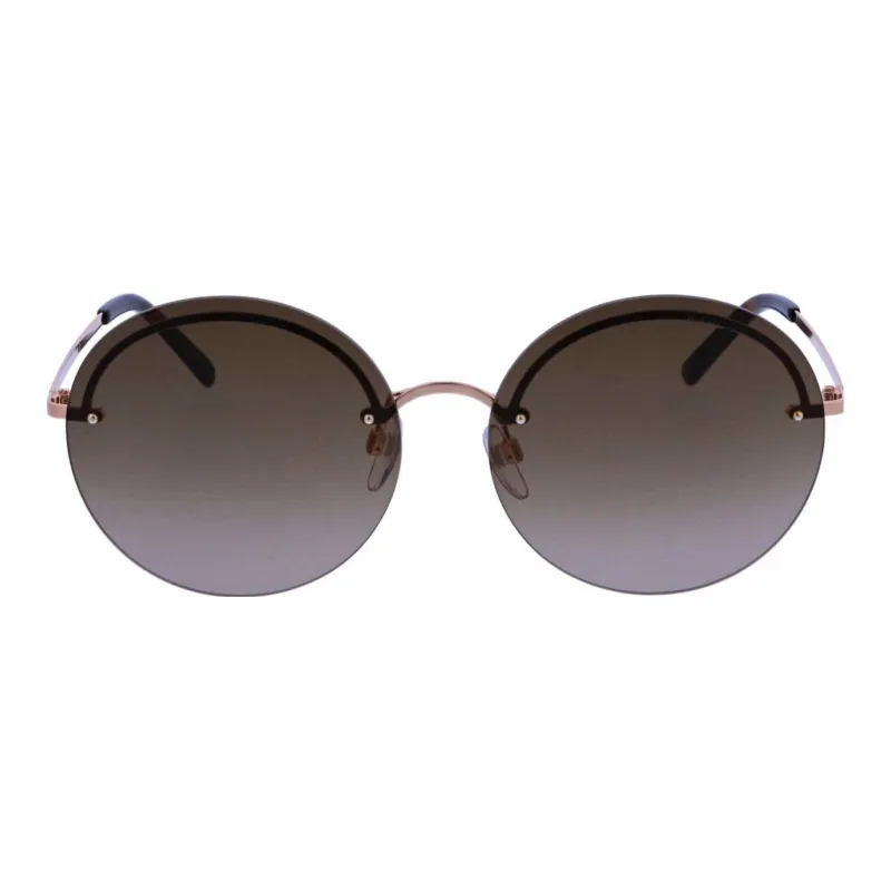MARC JACOBS Irregular Shape Sunglasses Unisex Rose Gold-0
